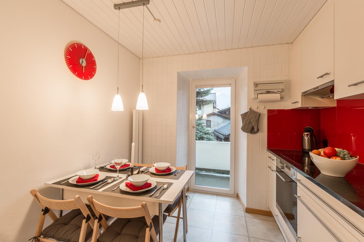 Ferienwohnung Chasa Silvretta Scuol Exterior foto